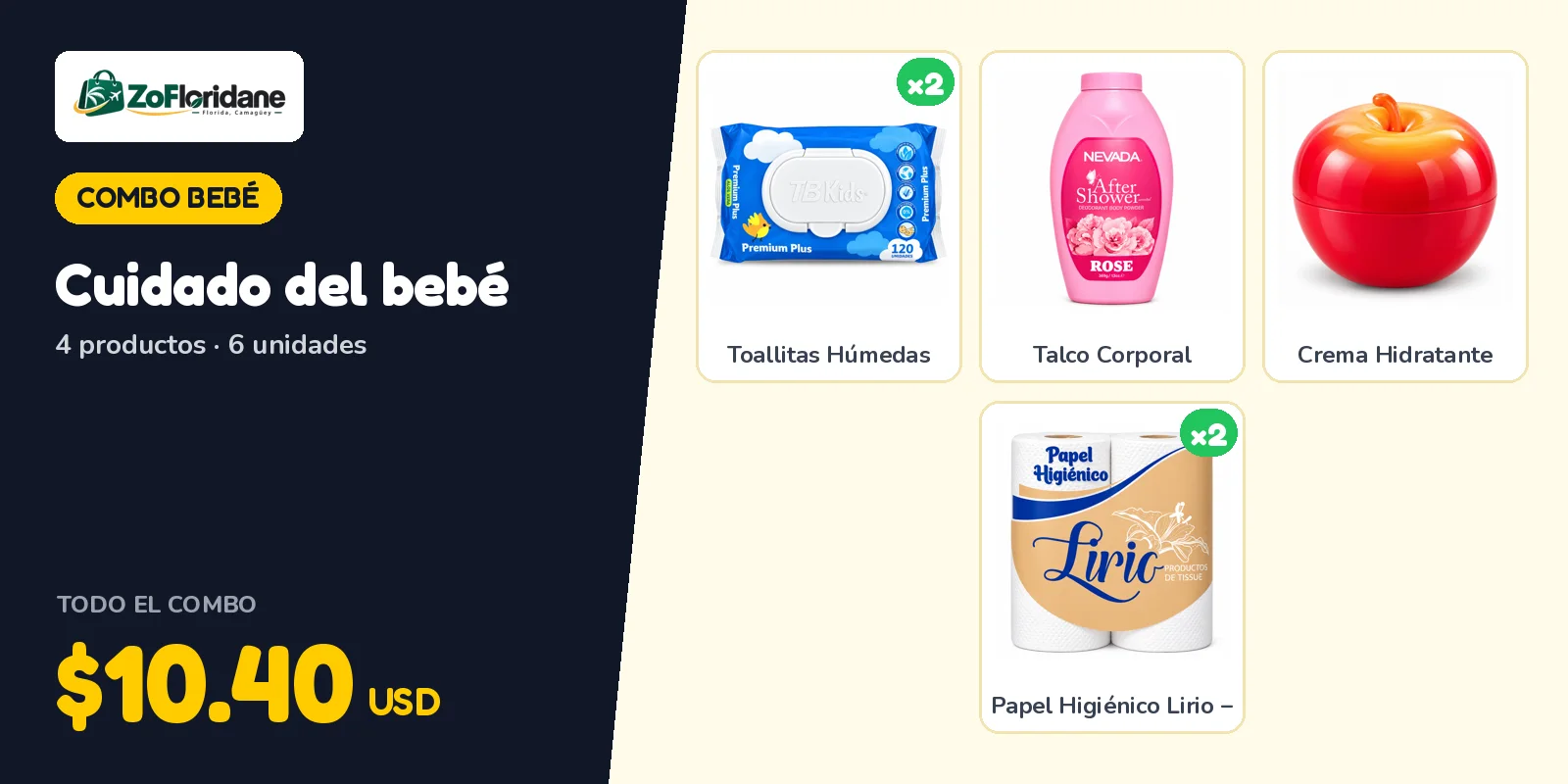Combo bebé: Cuidado del bebé