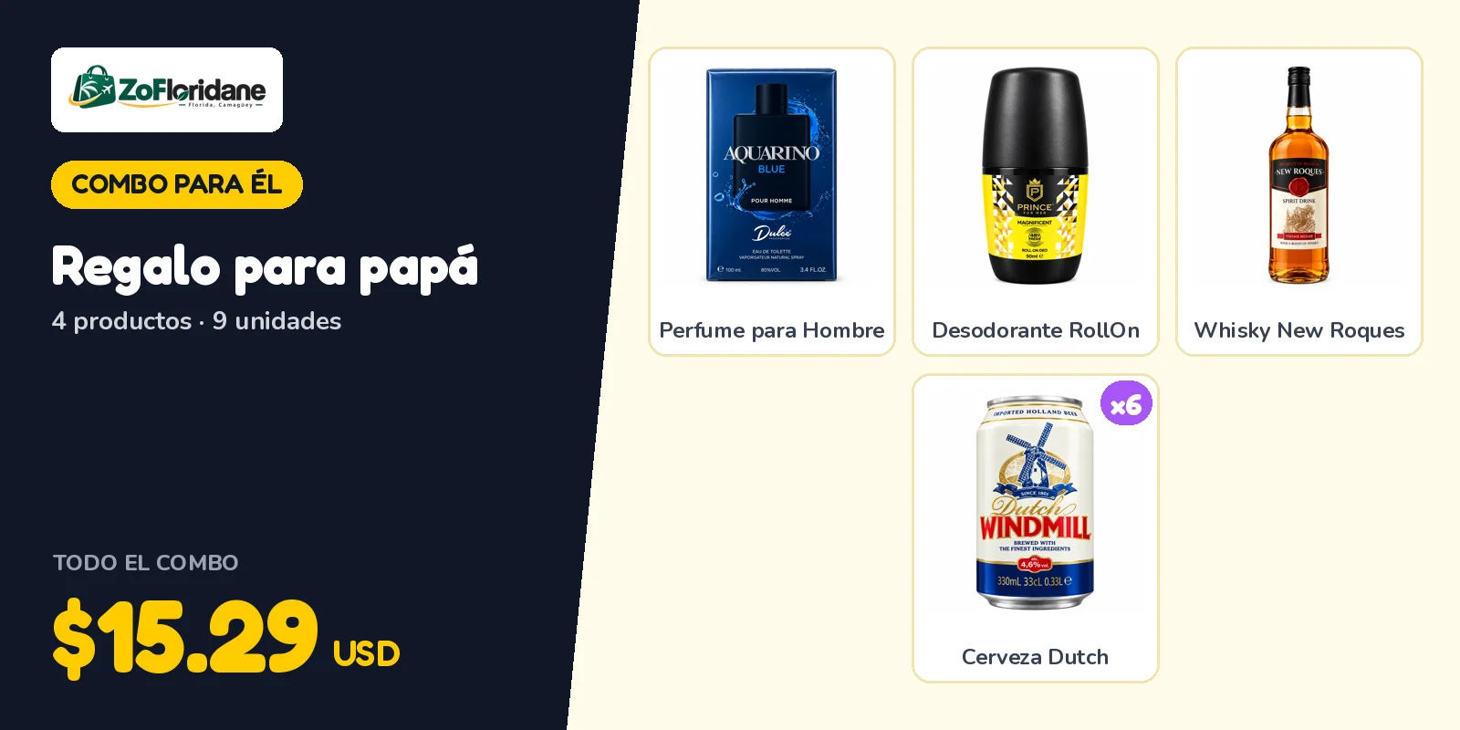 Combo para él: Regalo para papá