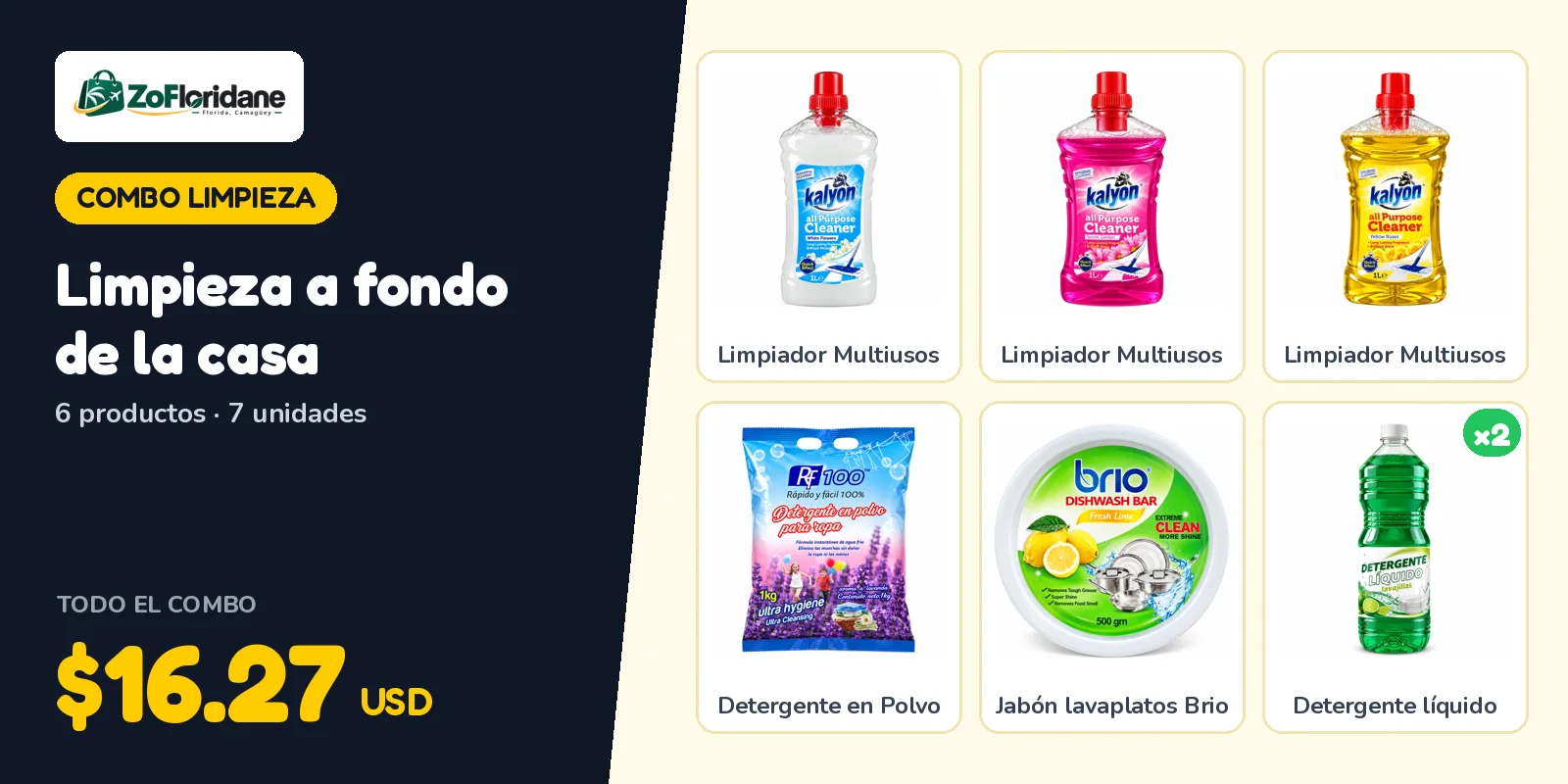 Combo limpieza: Limpieza a fondo de la casa