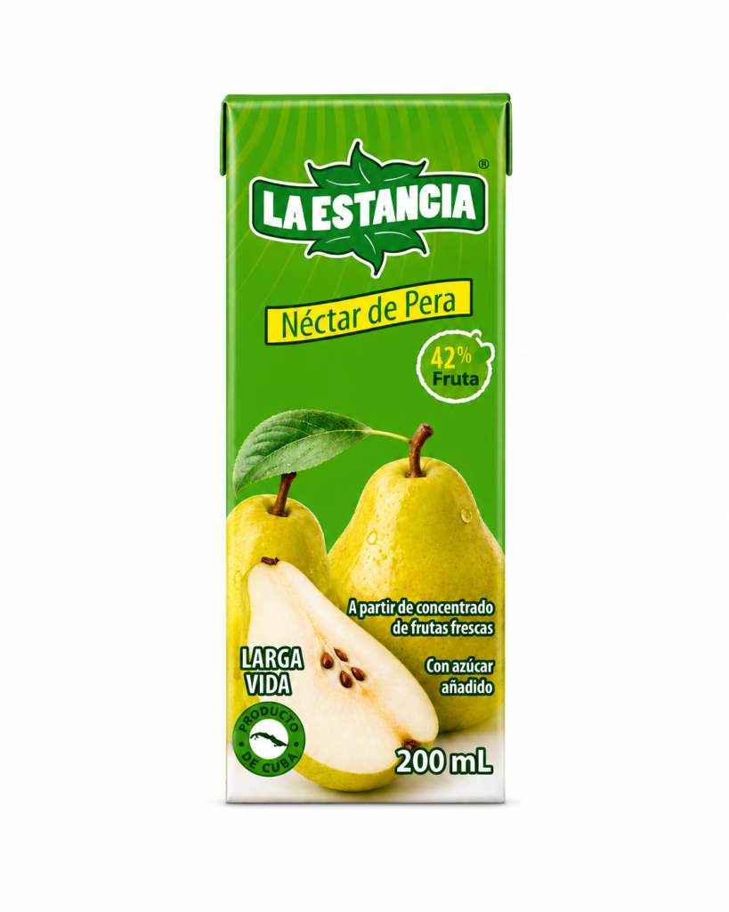 Nectar de pera La estancia