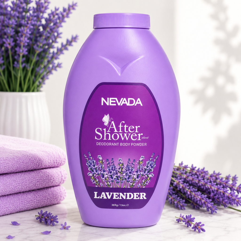 Talco Corporal Nevada After Shower Lavanda