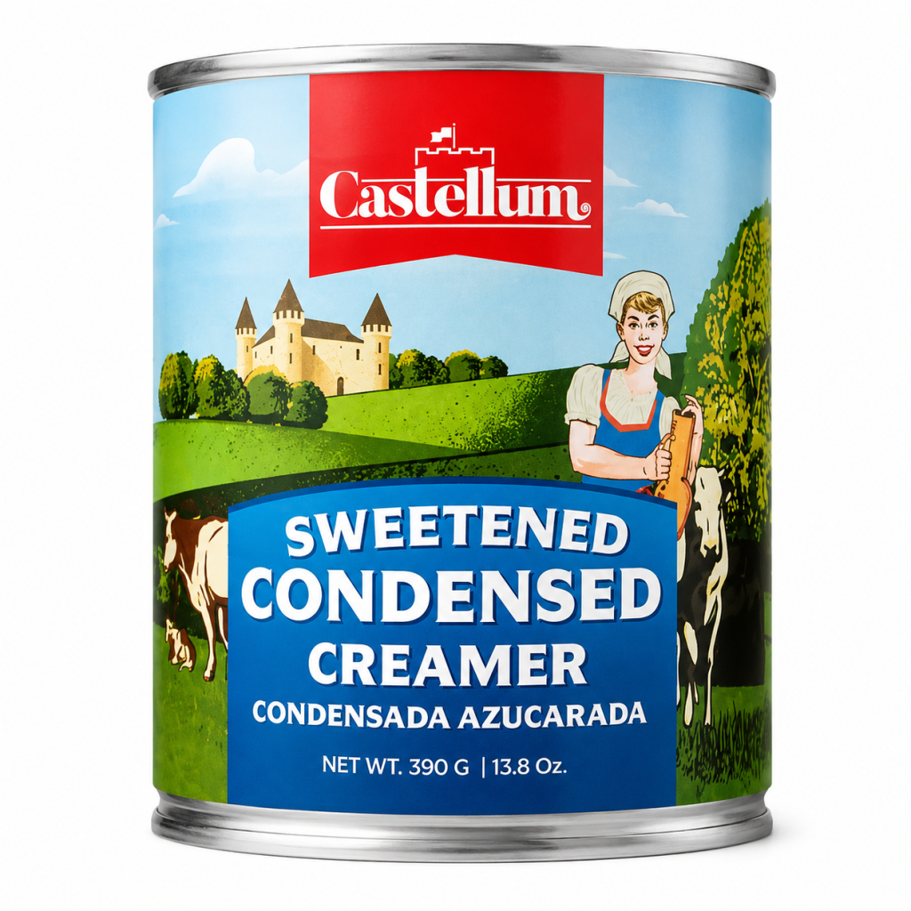 Leche Condensada Azucarada Castellum – 390g