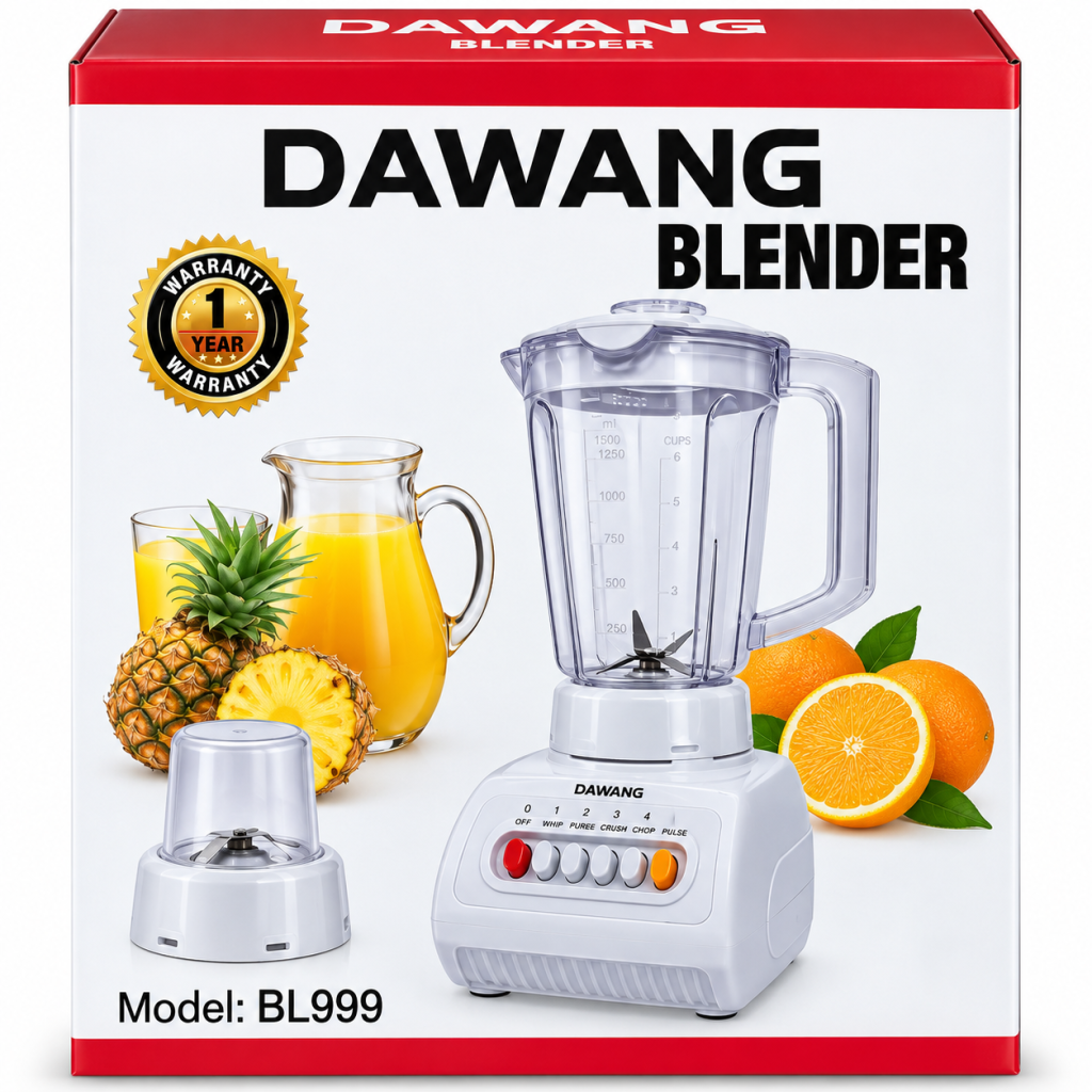 Licuadora Dawang BL999 con Molino – 1.5L