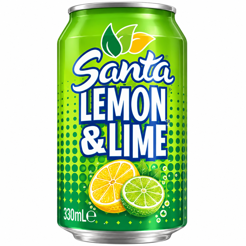 Refresco Santa Limón & Lima – 330 ml