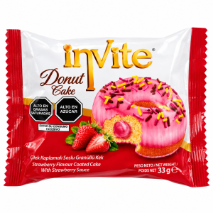 Dona Cake Invite sabor Fresa -33 g