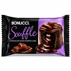 Bonucci Souffle Bizcocho de chocolate con -salsa de chocolate