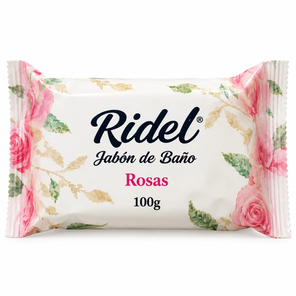 Jabón de baño Ridel Rosas