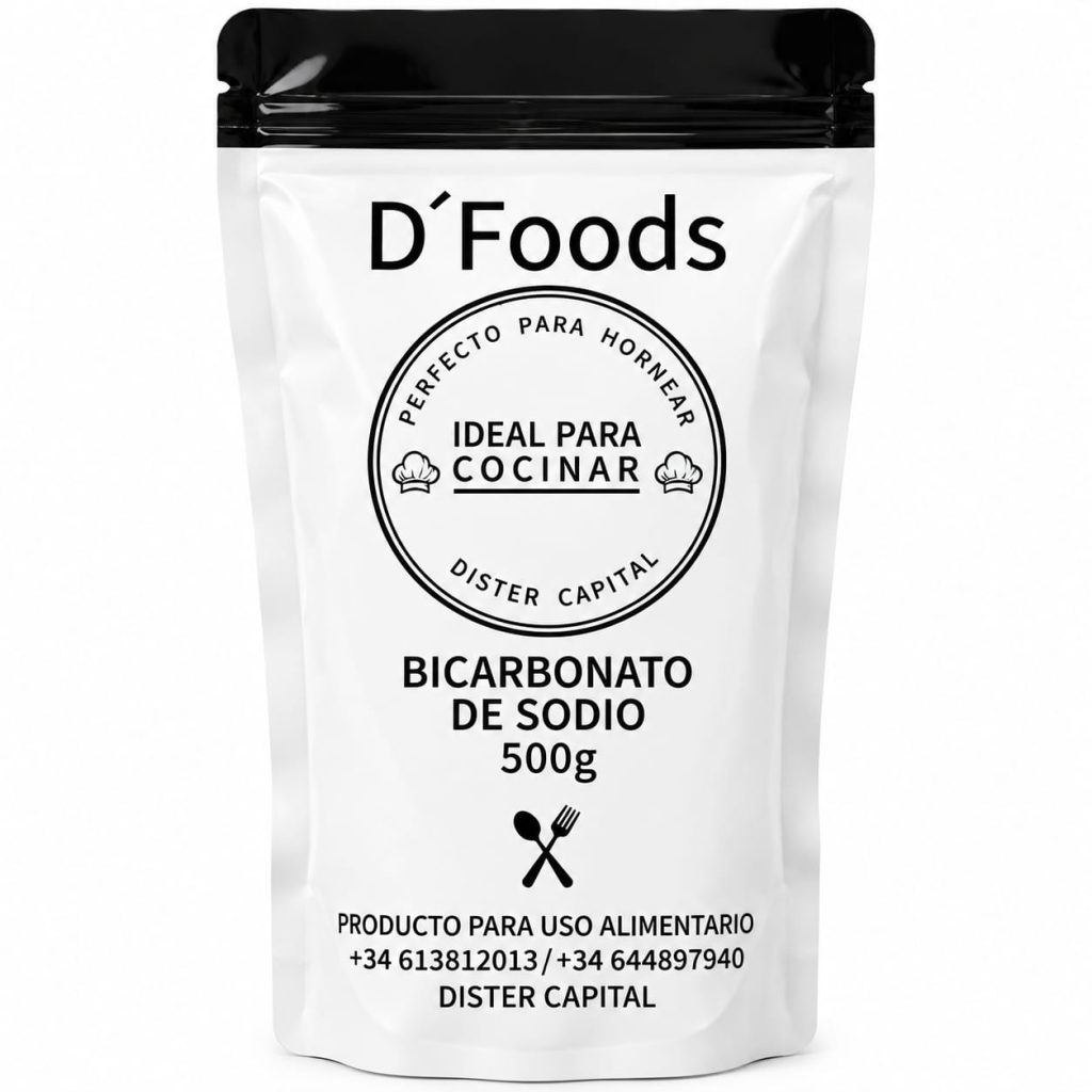 Bicarbonato de Sodio D’Foods 500 g