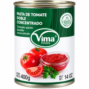 Pasta de Tomate Doble Concentrado Vima Foods -400 g