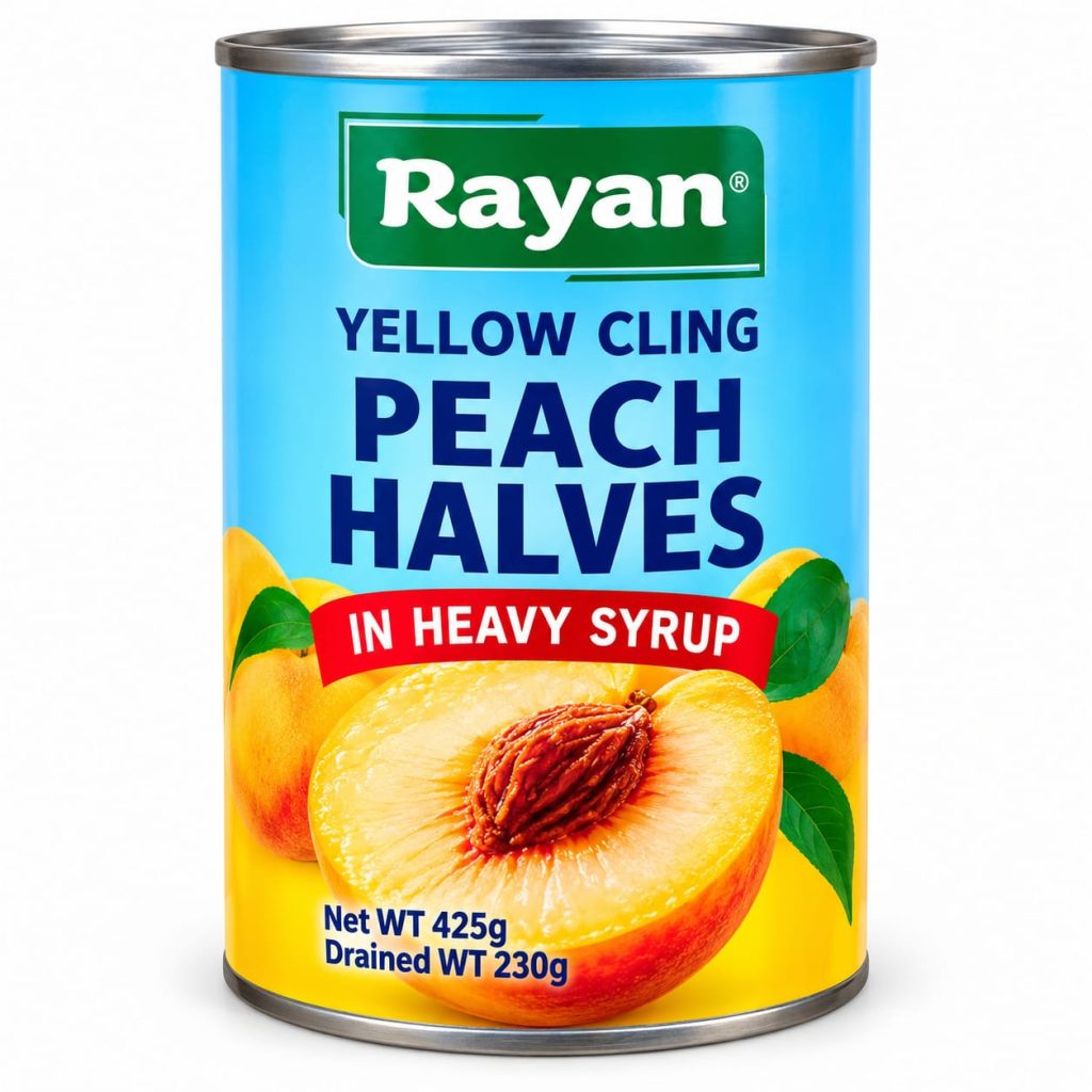 Melocotón en Mitades Rayan en Almíbar -425 g