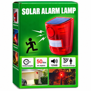 Alarma Solar con Sensor de Movimiento -129 dB
