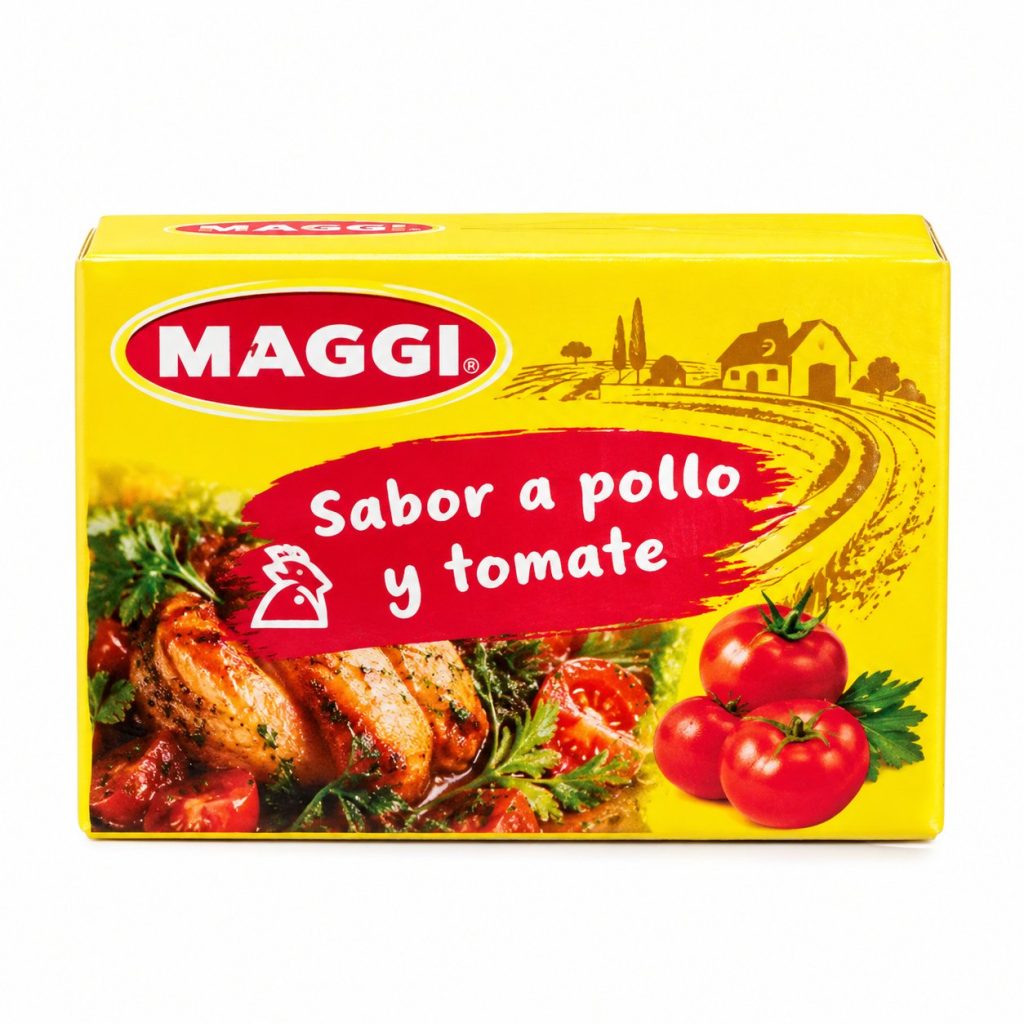 Caldo Maggi Sabor a Pollo y Tomate