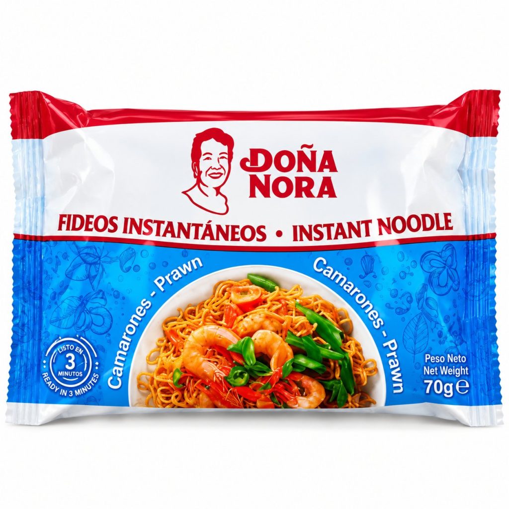 Fideos Instantáneos Doña Nora Sabor Camarones-70g