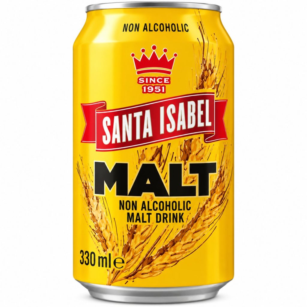 Malta Santa Isabel sin alcohol -330 ml