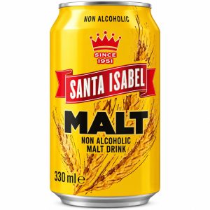 Malta Santa Isabel sin alcohol -330 ml