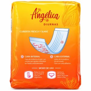 Toallas Sanitarias Angélica Diurnas