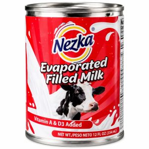 Leche Evaporada Nezka – Lata de 354 ml (12 oz)