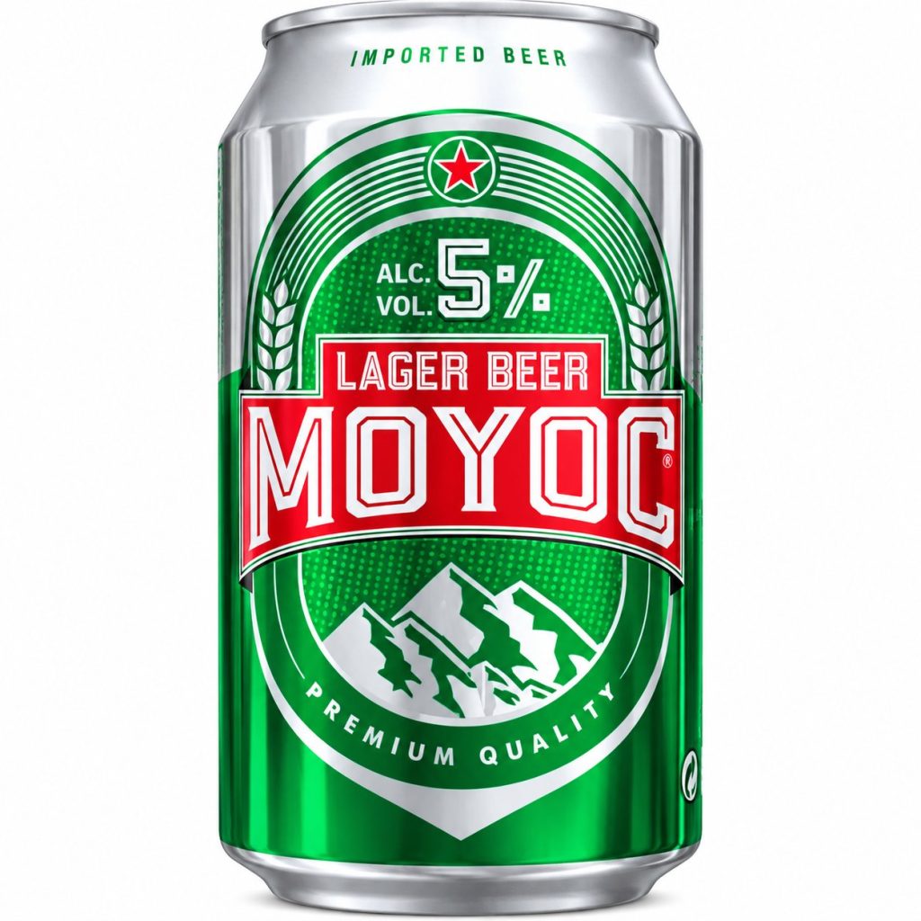 Cerveza Lager MOYOC – Lata (5% de alcohol)