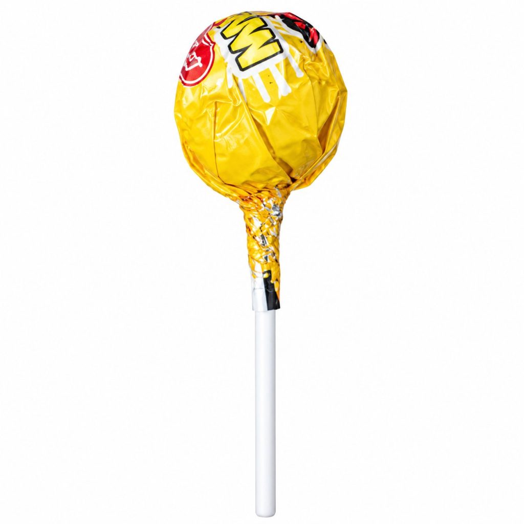 Chupeta de Caramelo de Piña
