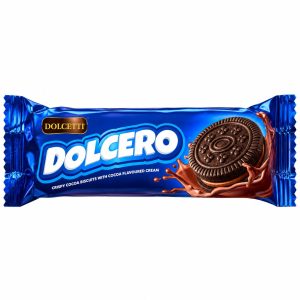 Galletas de Chocolate Rellenas de Crema de Cacao Dolcetti Dolcero – Paquete
