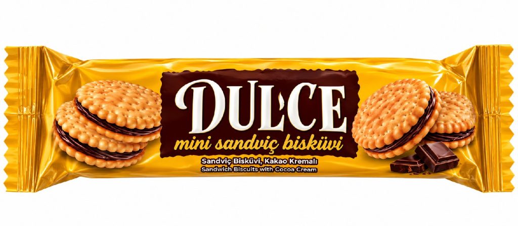 Galletas DULCE Mini Sándwich Rellenas de Crema de Chocolate