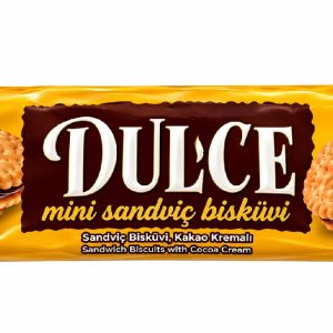 Galletas DULCE Mini Sándwich Rellenas de Crema de Chocolate
