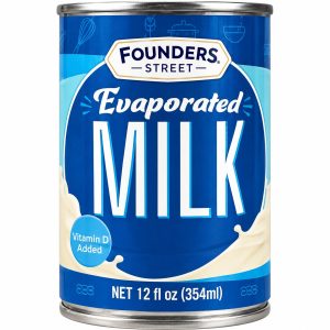 Leche evaporada · Founders Street – 354 ml (12 fl oz)