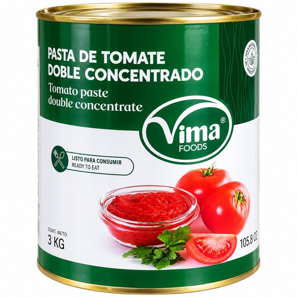 Pasta de tomate · Vima Foods · Doble concentrado – 3 kg