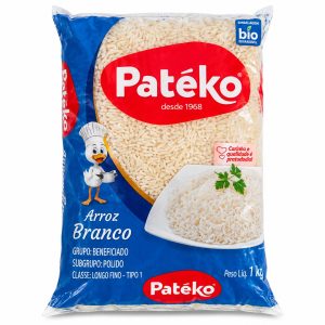 Arroz blanco · Patéko · Grano largo fino – 1 kg