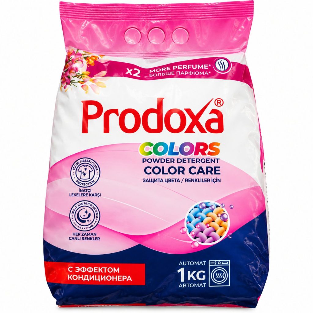 Detergente en polvo · Prodoxa · Colors Color Care – 1 kg