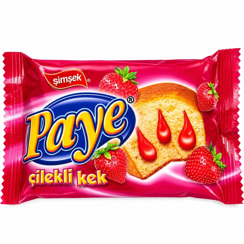 Bizcocho · Paye · Fresa