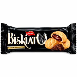 Galletas rellenas · Şimşek Biskiato · Crema de cacao