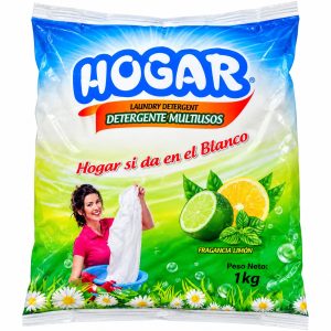 Detergente en polvo · Hogar · Fragancia Limón – 1 kg